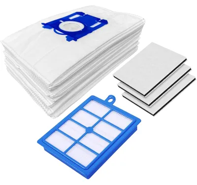 Image de Kit de remplacement pour aspirateur, comprenant un filtre HEPA et des sacs