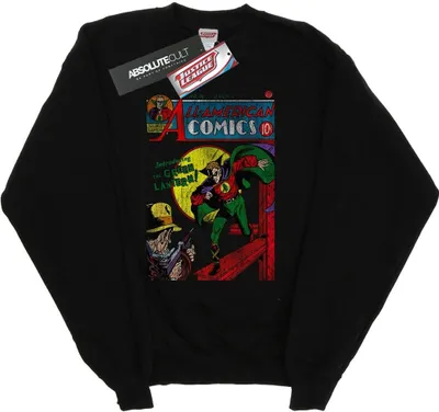 Produktbild von DC Comics - "Justice League All American Issue 16" Sweatshirt für Herren BI29382 (S) (Schwarz)