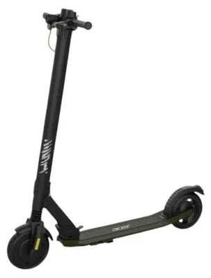 Produktbild von Acer ES 1 Advance, Schwarz, 20 km/h, 100 kg, 2 Rad/Räder, Aluminium, Stahl, 23 km