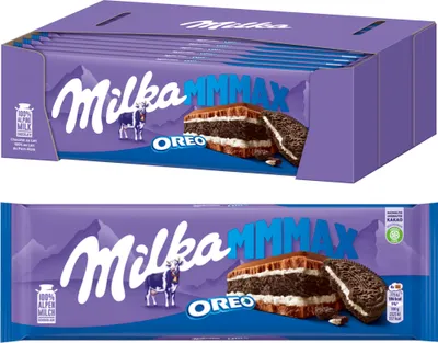 Produktbild von Milka Oreo Schokolade MMMAX VPE (12x300g Großtafel)