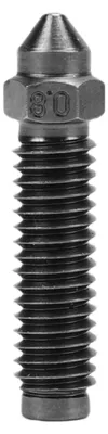 Zdjęcie produktu dla Zestaw 2 sztuk dysz ze stali hartowanej do drukarki 3D Elegoo Centauri Carbon, średnica 0,8 mm, zapewniających wysoki przepływ atramentu, odpornych na wysokie temperatury