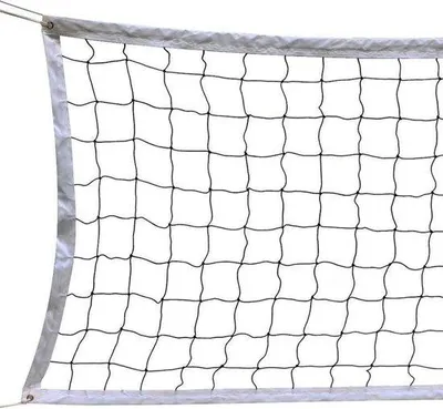 Immagine prodotto di Rete da pallavolo pieghevole - Misura standard ufficiale - Rete sportiva per interni e per esterni - Rete da spiaggia con borsa di trasporto - 9,5 m x 1 m