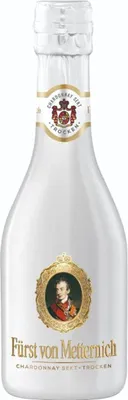 Produktbild von Fürst von Metternich Chardonay Secco Sekt prickelnd trocken 200ml