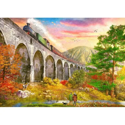 Produktbild von GIBSONS Puzzle Viadukt Glenfinnan 1000 Teile