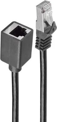 Produktbild von shiverpeaks BS08-62075, 10 m, Cat7, S/FTP (S-STP), RJ-45, RJ-45, Schwarz