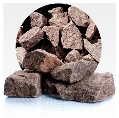 Produktbild von Granit Gabionensteine rot 25 kg, farbechte Bruchsteine für Gabionen, Gabionenzäune und Steinkörbe, witterungs- und frostbeständig, widerstandsfähiger Naturstein (Ø 60-180 mm)