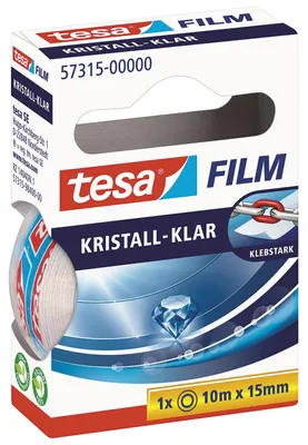 Image de tesa® 57315-00000-02 Film adhésif transparent - 15 mm x 10 m
