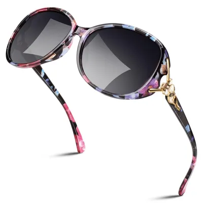 Produktbild von Übergroße Sonnenbrille für Damen mit UV400-Schutz