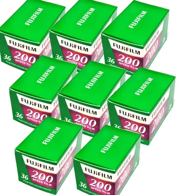 Produktbild von 8 x Fujifilm 200 EC EU 36EX Speed Film