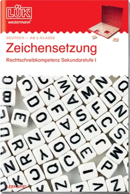 Produktbild von LÜK. Komma- und Zeichensetzung: Die wichtigsten Regeln der Kommasetzung ab Klasse 5