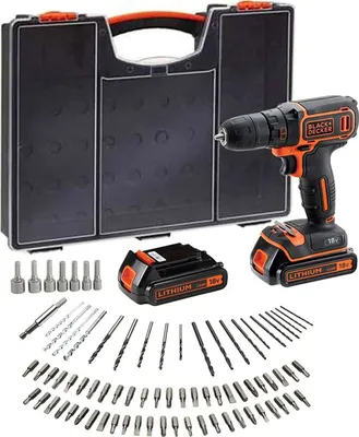Produktbild von Black+Decker BDC718AS2O-QW 18V AKKU SCHRAUBER