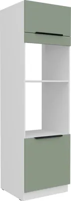 Produktbild von Einbauschrank LUNARA – Breite 60 cm, grün/weiß