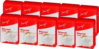 Produktbild von Jeden Tag Weizenmehl Type 405 10x 1kg