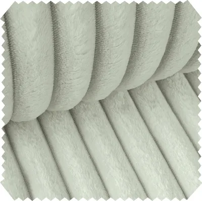 Produktbild von novely® TILLEN Weicher Polsterstoff in Breitcord-Optik - Kuschelweicher Möbelstoff - Reißfester Bezugsstoff - Pflegeleichte Meterware 1 lfm - Farbe: 83 Hellgrau