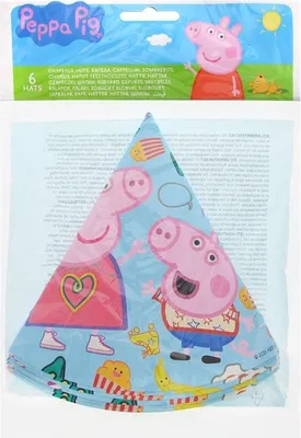 Zdjęcie produktu dla Świnka Peppa 6 sztuk urodzinowe