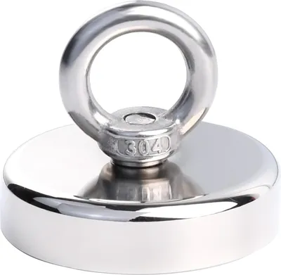 Obrázek produktu pro Silné neodymové magnety - Magneťák s okem - 60 mm - extra silný