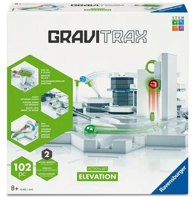 Image de Ravensburger - Gravitrax - Starter Set 102 pieces - Circuit de billes - Jeu de construction créatif - Des 8 ans - 12020011
