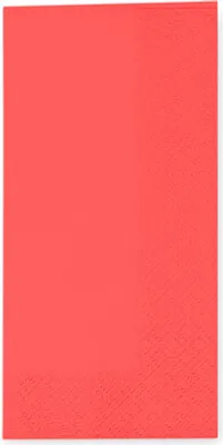 Produktbild von 250x Servietten 33 x 33 cm 1/8 -Falz 3-lagig rot