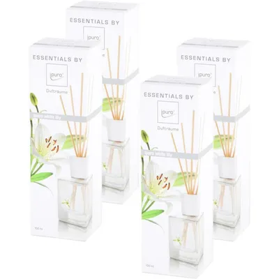 Produktbild von Essentials by Ipuro White Lily 100ml (4er Pack)