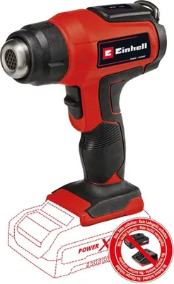 Image de Décapeur thermique sans fil TE-HA 18 Li-Solo – 18 V – 2 niveaux de température – Accessoires inclus – Sans batterie ni chargeur