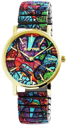 Produktbild von Damenuhr Edelstahl Colorful Edition Colorful Edition, Mineralglas