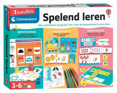 Produktbild von Clementoni Lernspiel für den Kindergarten - kreatives Spielzeug Niederländisch