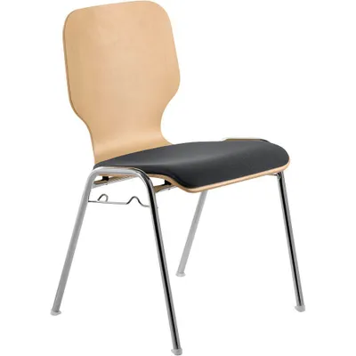 Produktbild von Mayer Stapelstuhl myDARIO 211604 01 26 394 anthrazit Stoff, 1 St.