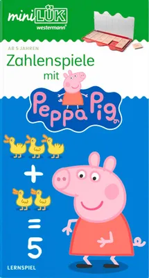 Produktbild von miniLÜK. Kindergarten/Vorschule Zahlenspiele mit Peppa Pig