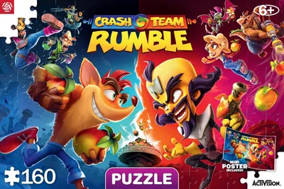 Immagine prodotto di Good Loot Kids Puzzle Crash Team Rumble (160 pieces)