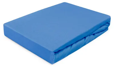 Produktbild von Darymex Jersey Spannbettlaken mit Gummizug 80x160 cm Hellblau
