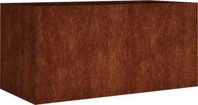 Produktbild von vidaXL Pflanzkübel 80x40x40 cm Cortenstahl