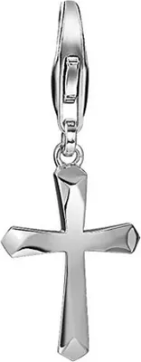 Produktbild von Esprit Anhänger Charms Silber Zirkonia Belief Kreuz ESCH91431A000