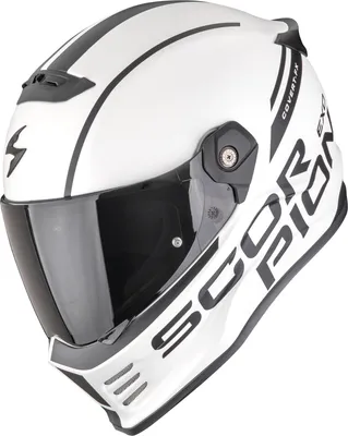 Productafbeelding van Scorpion Covert FX helm, wit/zwart, maat M (57/58)
