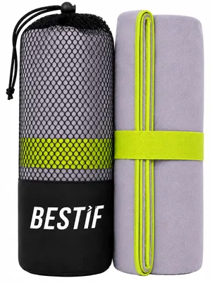 Produktbild von Bestif BR005 Mikrofaser Handtuch Schnelltrocknend Sport 100x50