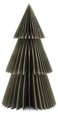 Only Natural – Wabenpapier-Weihnachtsbaum – Pantone No. 18-0625 – 45 cm – Ansicht 1