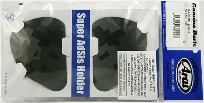 Produktbild von Arai Superadsis Sz-ram-4 Helm-seitenplatten Schwarz Schwarz One Size