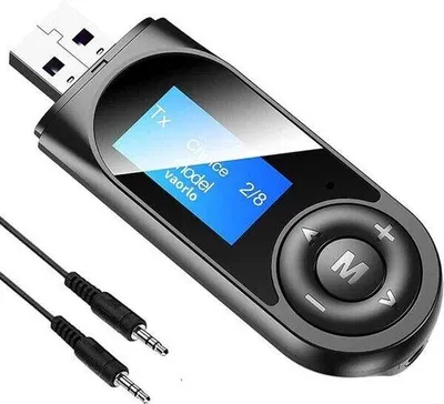 Zdjęcie produktu dla Adapter USB Bluetooth 5.0 z wyjściem AUX do komputerów i telewizorów