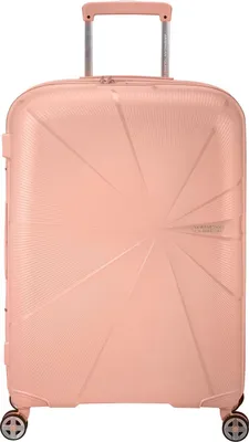 Produktbild von American Tourister Trolley Starvibe Spinner 67 / 24 EXP TSA Peach rosa 65cm