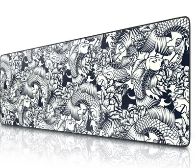 Zdjęcie produktu dla Podkładka pod mysz gamingowa Titanwolf XXXL, speed mouse pad 1200 x 400 x 3 mm, duża podkładka na biurko, zmywalna, antypoślizgowy spód, szybkość i precyzja, Kois