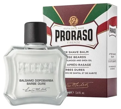 Image de Proraso Baume après-rasage pour barbes dures 100 ml