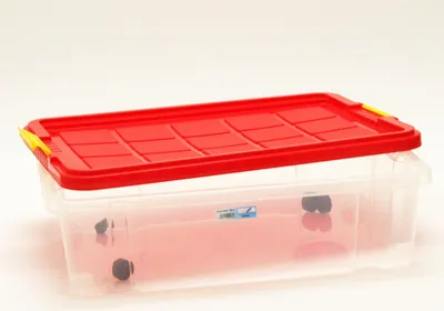 Produktbild von Unterbett Box mit Rollen 60x40x18 cm - ca. 26 Liter