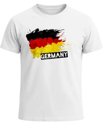 Produktbild von Herren T-Shirt Deutschland Fußball WM Fußball-Sommer 2026 FußballWeltmeisterschaft Deutschlandshirt Deutschlandflagge Moonworks®
