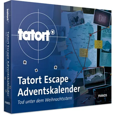 Zdjęcie produktu dla Franzis Adventskalender Tatort Escape
