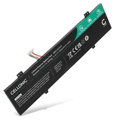 Produktbild von CELLONIC 1x Akku für Notebook Kompatibel mit ASUS TP412FA, TP412U, TP412F, C31N1733 - (3600mAh, 11.4V)