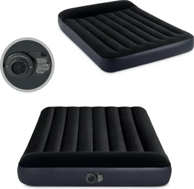 Immagine prodotto di Materasso gonfiabile per lettino in velluto con pompa Intex 64148ND