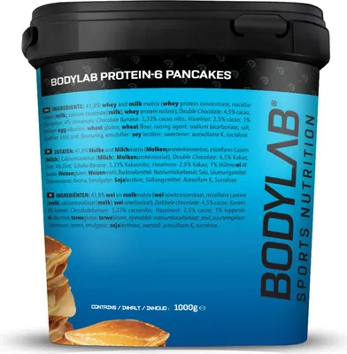 Immagine prodotto di BODYLAB Proteine-6 Pancake - 1000g - Doppio cioccolato