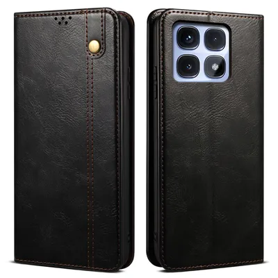 Obrázek produktu pro Pouzdro pro Xiaomi Redmi K70 Ultra kožené flip pouzdro peněženka s funkcí stojánku černé