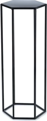 Produktbild von Blumenständer, Stehendes Blumenbeet, Modern, Metall, Loft, Schwarz 70cm
