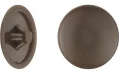Produktbild von Connex Abdeckkappe PZ D12 PVC 50 Stück BR - KY3180031