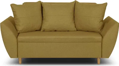 Produktbild von 2-Sitzer-Sofa mit Schlaffunktion ALI - Gelb